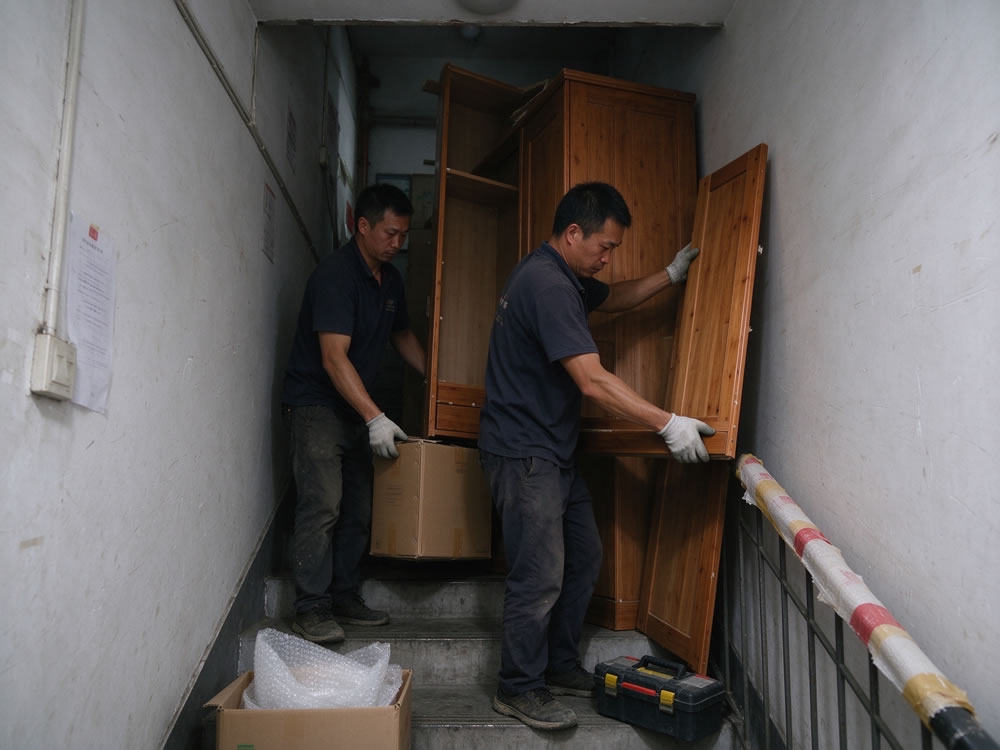 案例二：越秀区老城区步梯 7 楼搬家