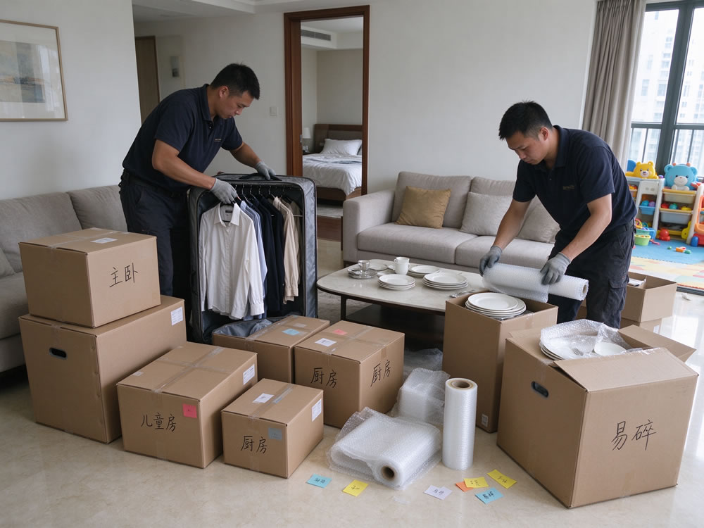 广州日式精品搬家・全屋整理还原案例